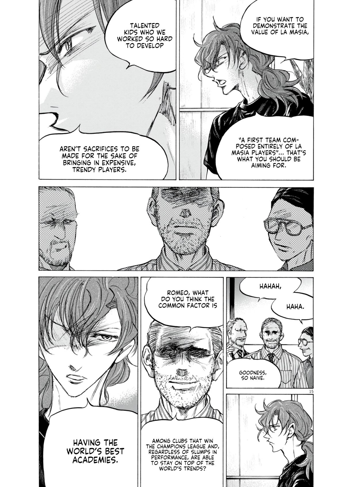 Ao Ashi Chapter 387 — page 15