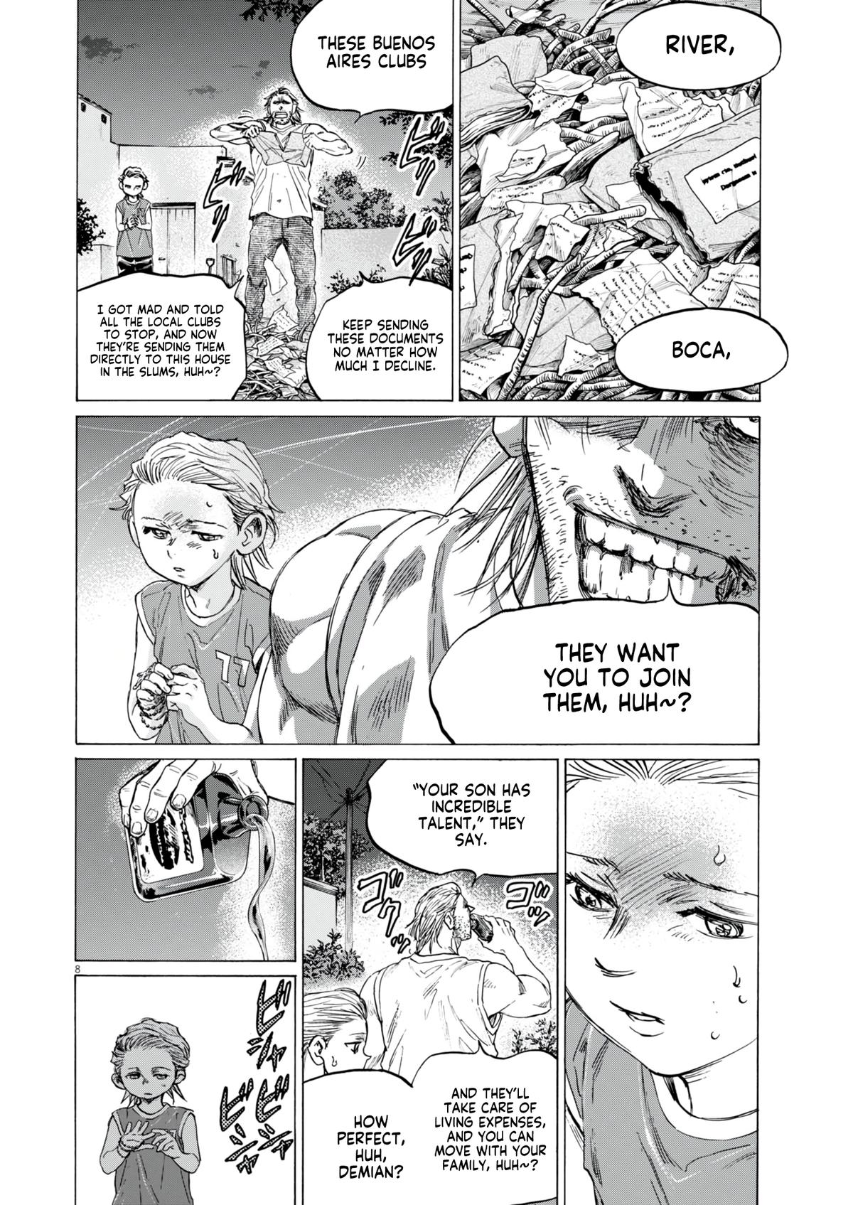 Ao Ashi Chapter 388 — page 8