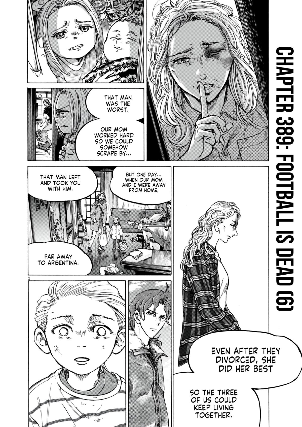 Ao Ashi Chapter 389 — page 2