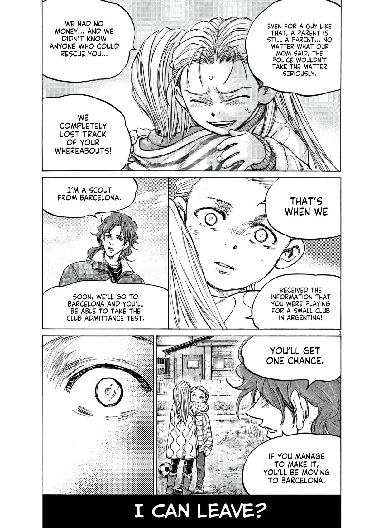 Ao Ashi Chapter 389 — page 3