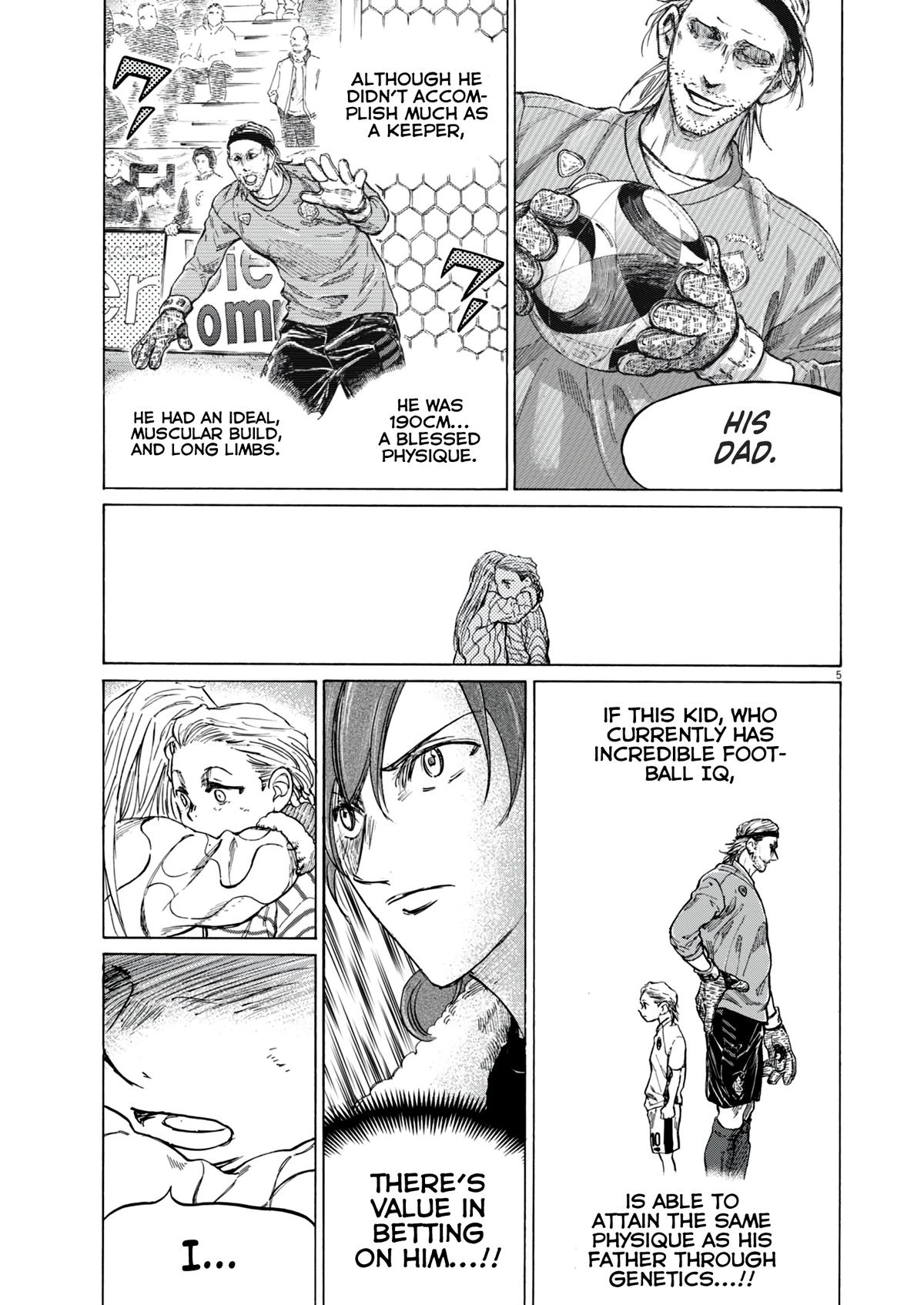 Ao Ashi Chapter 389 — page 5