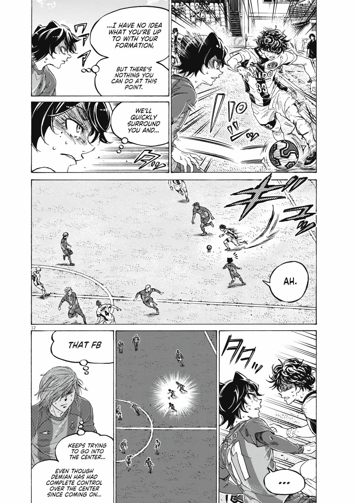 Ao Ashi Chapter 391 — page 12