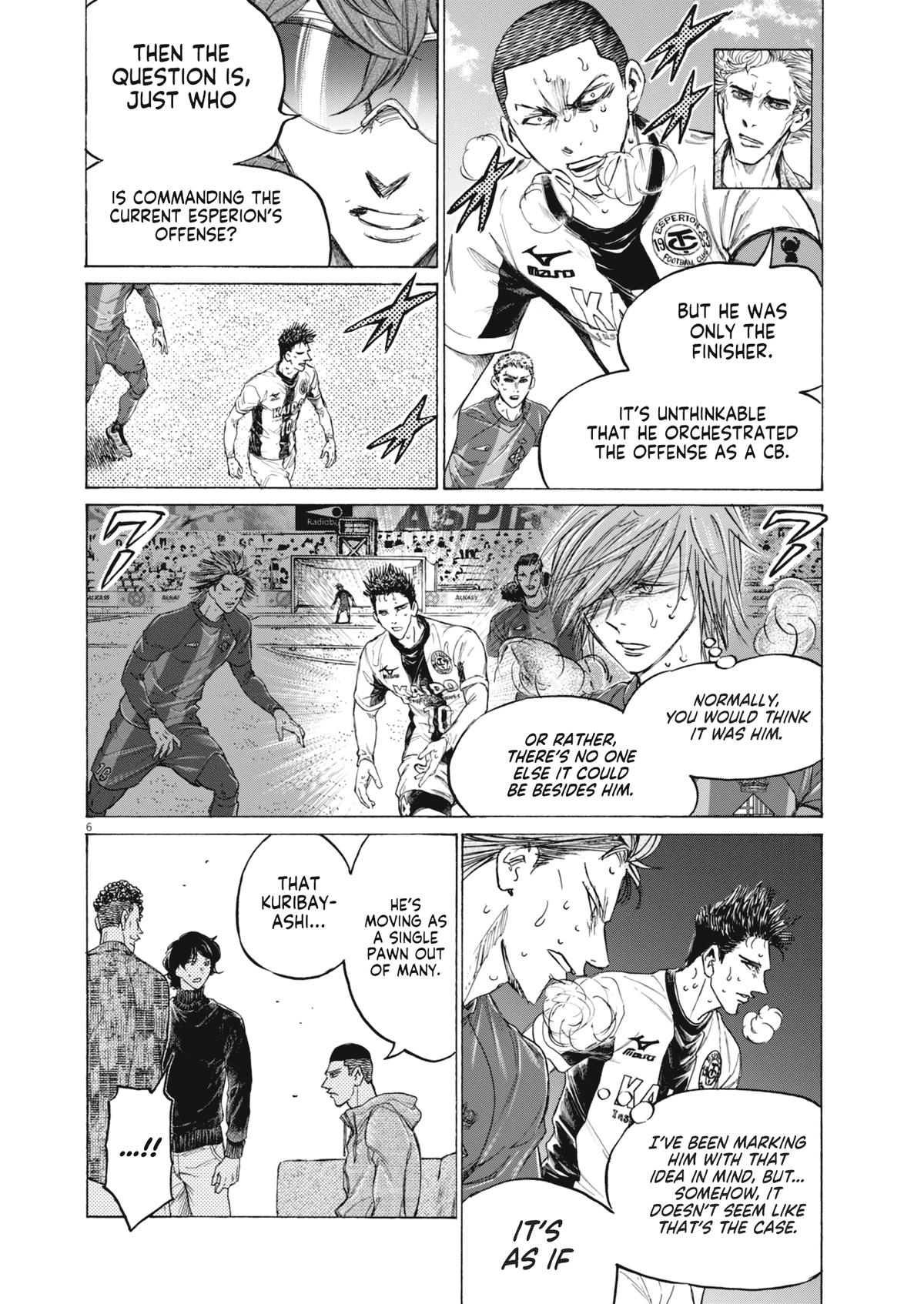 Ao Ashi Chapter 395 — page 6