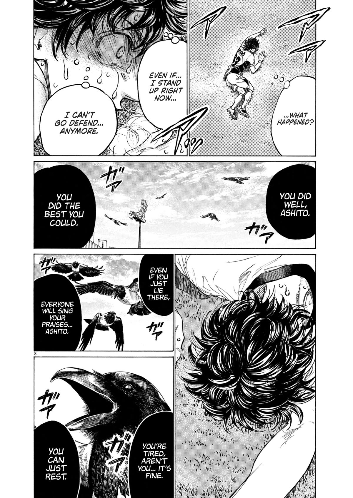 Ao Ashi Chapter 405 — page 9