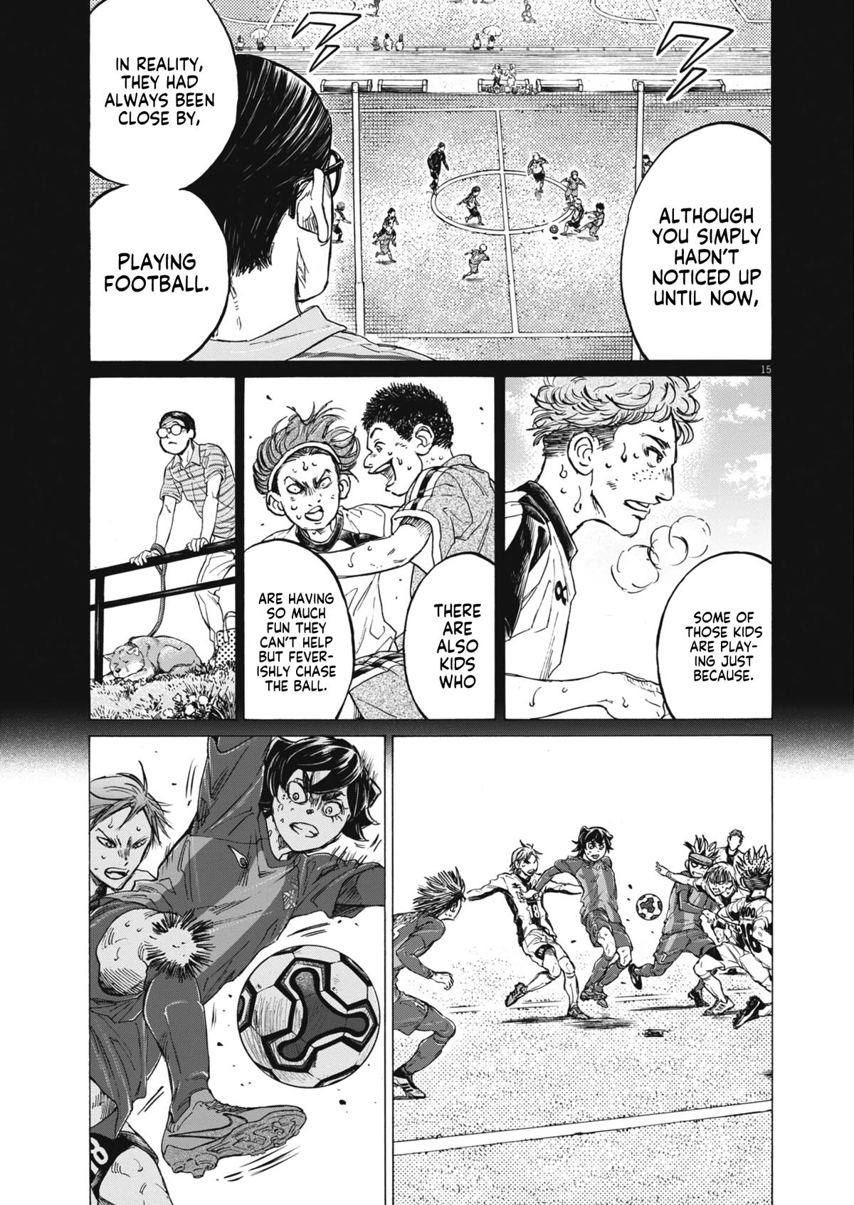 Ao Ashi Chapter 405 — page 16