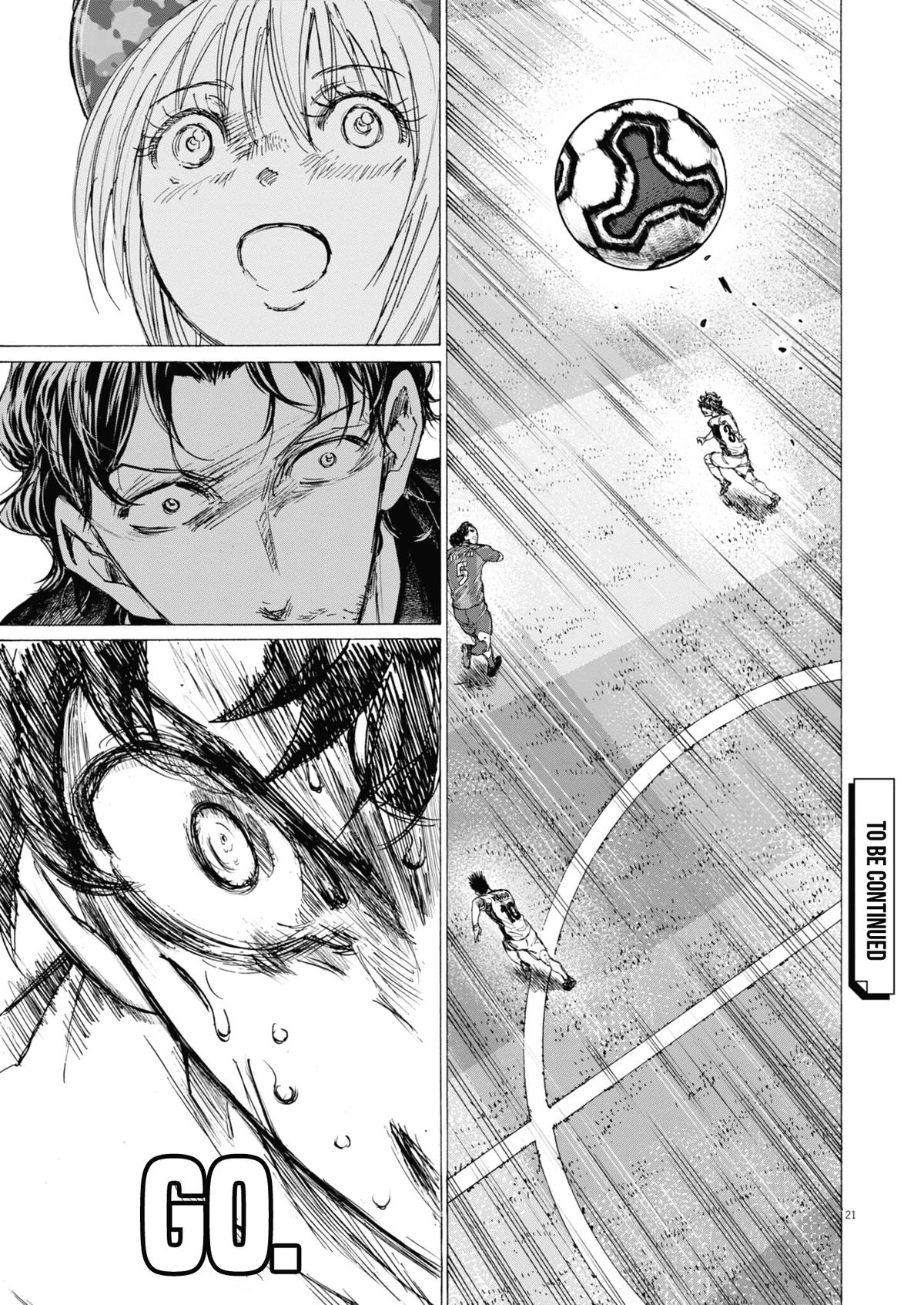 Ao Ashi Chapter 405 — page 21