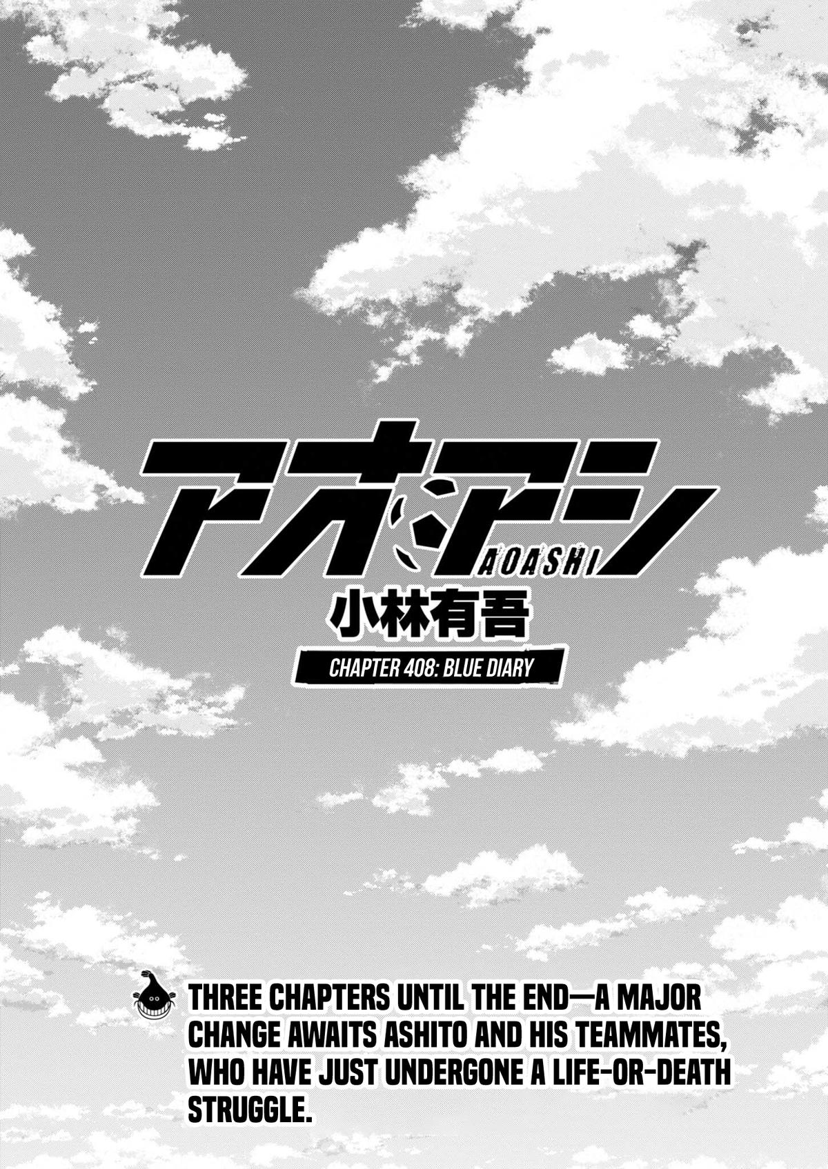 Ao Ashi Chapter 408 — page 2