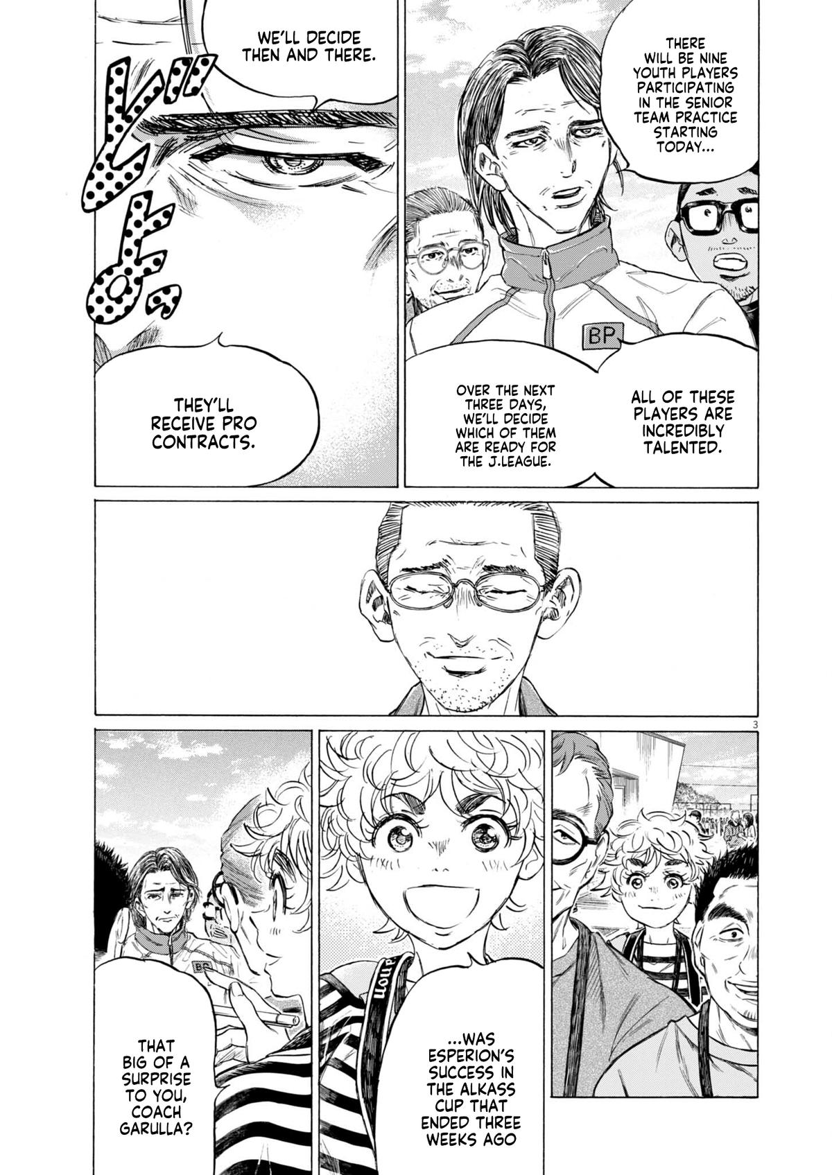 Ao Ashi Chapter 408 — page 4