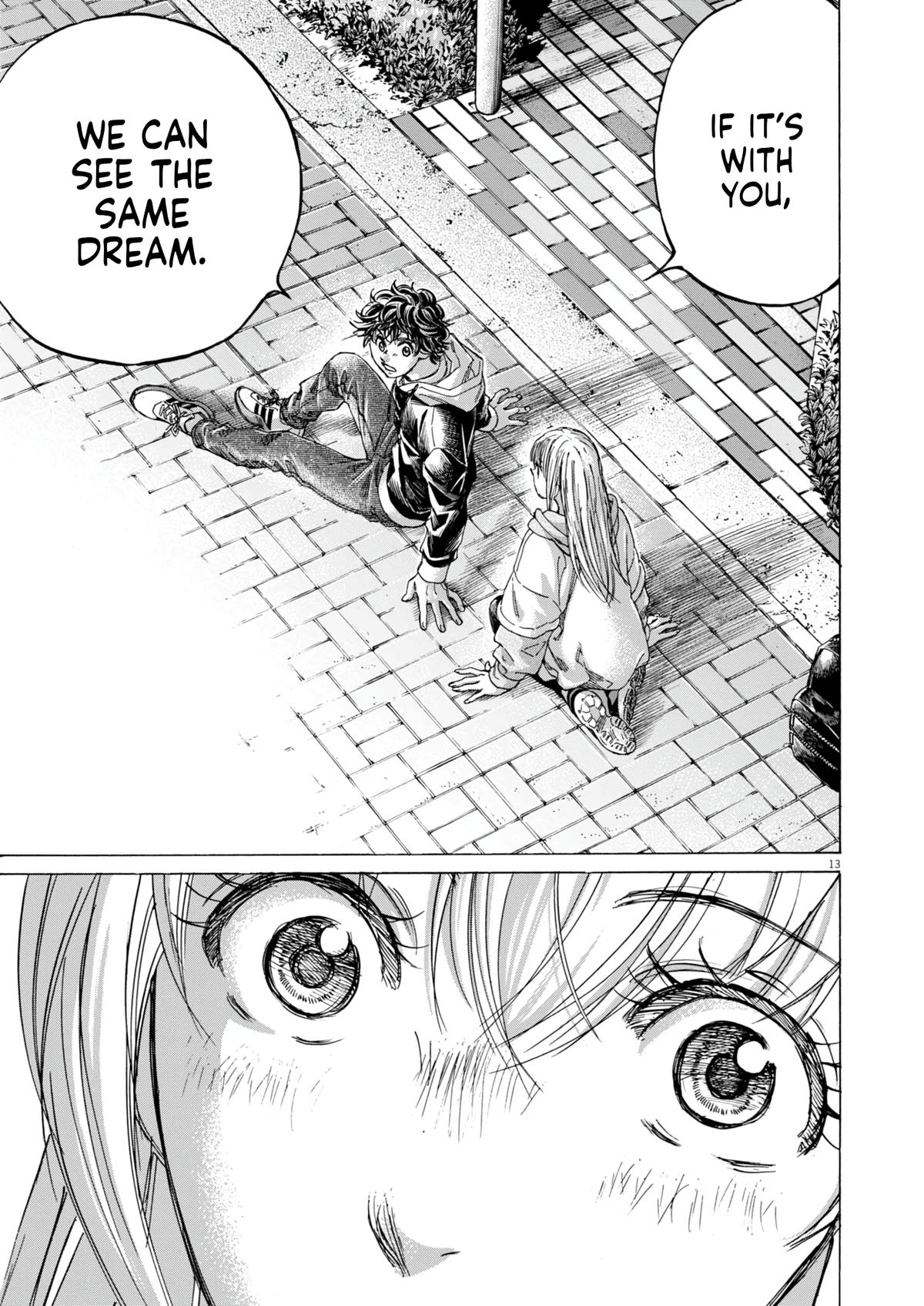 Ao Ashi Chapter 409 — page 13