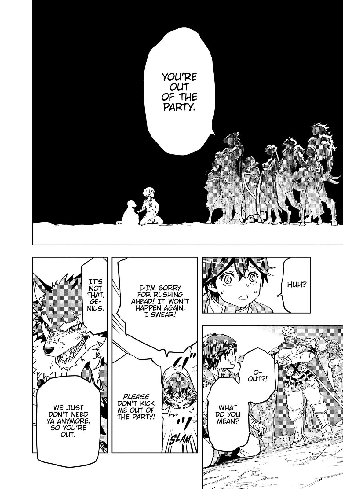 Backstabbed in a Backwater Dungeon – My Party Tried to Kill Me, But Thanks to an Infinite Gacha I Got LVL 9999 Friends and Am Out For Revenge Chapter 1 — page 13