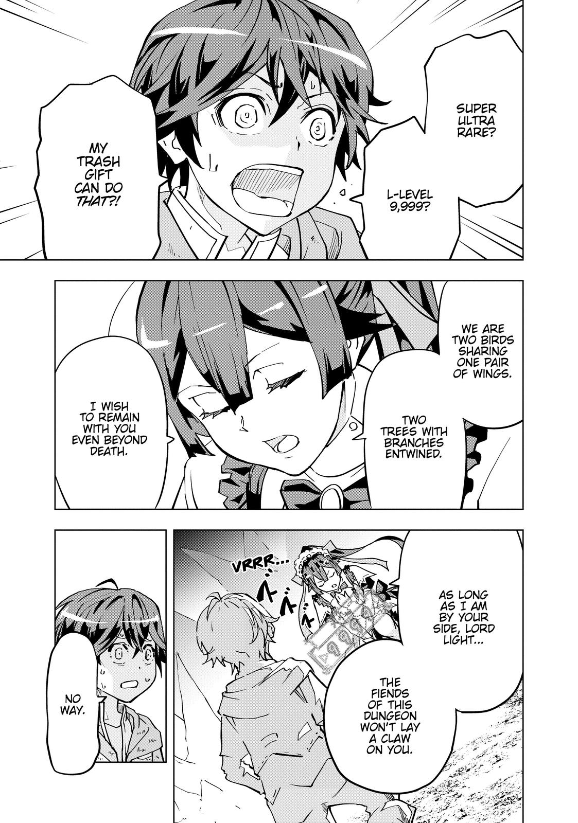 Backstabbed in a Backwater Dungeon – My Party Tried to Kill Me, But Thanks to an Infinite Gacha I Got LVL 9999 Friends and Am Out For Revenge Chapter 1 — page 57