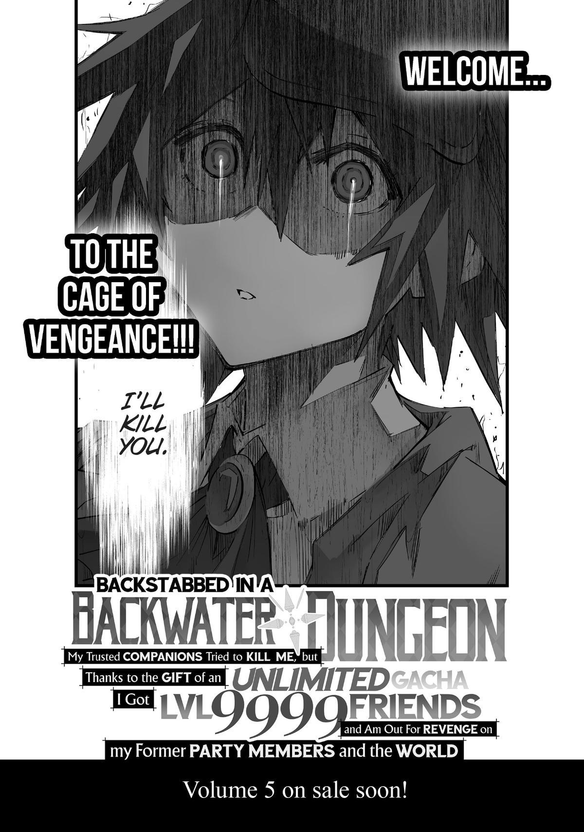 Backstabbed in a Backwater Dungeon – My Party Tried to Kill Me, But Thanks to an Infinite Gacha I Got LVL 9999 Friends and Am Out For Revenge Chapter 30 — page 38