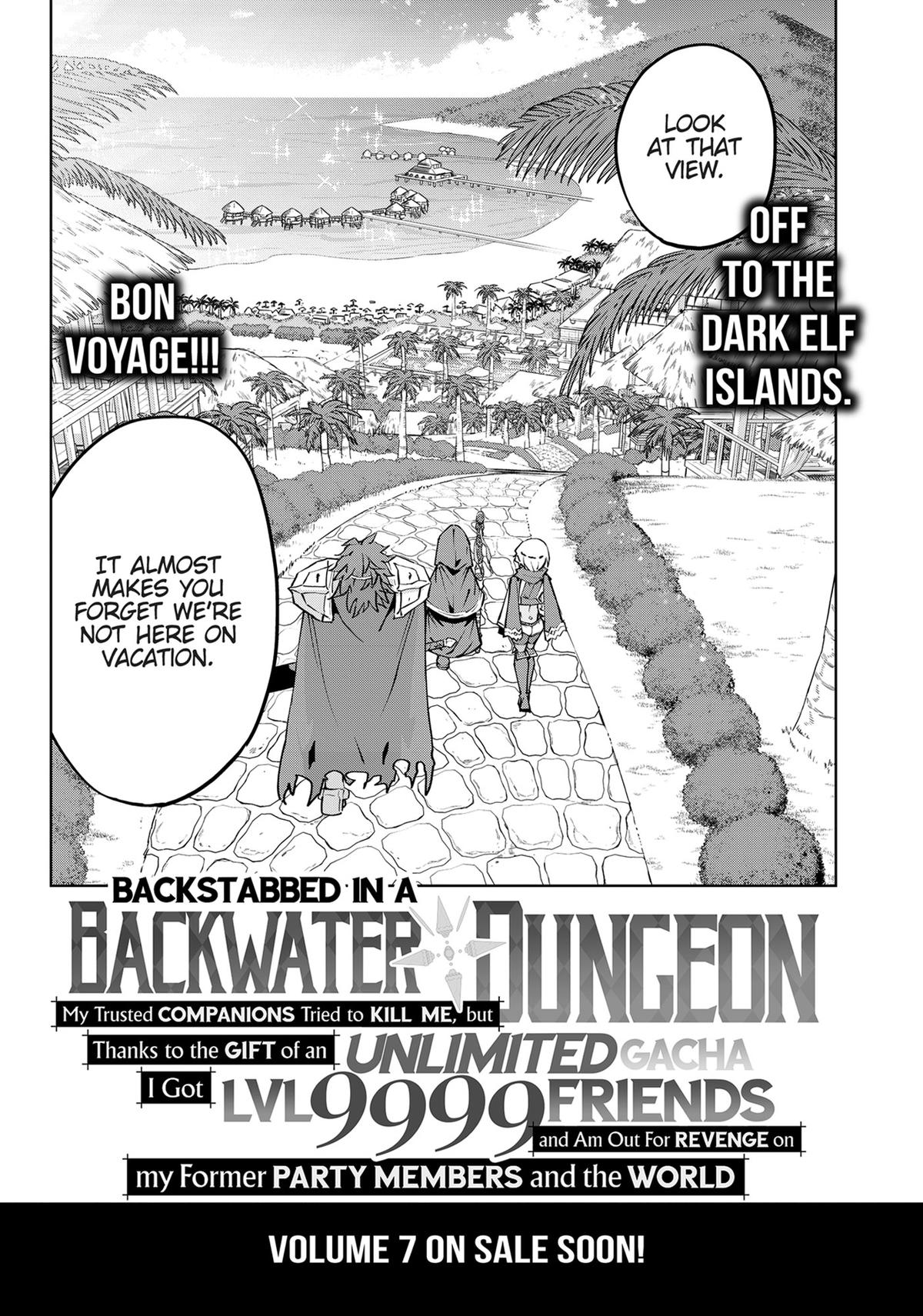 Backstabbed in a Backwater Dungeon – My Party Tried to Kill Me, But Thanks to an Infinite Gacha I Got LVL 9999 Friends and Am Out For Revenge Chapter 45 — page 30