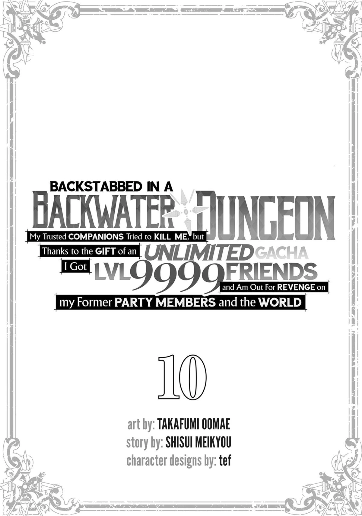 Backstabbed in a Backwater Dungeon – My Party Tried to Kill Me, But Thanks to an Infinite Gacha I Got LVL 9999 Friends and Am Out For Revenge Chapter 70 — page 2