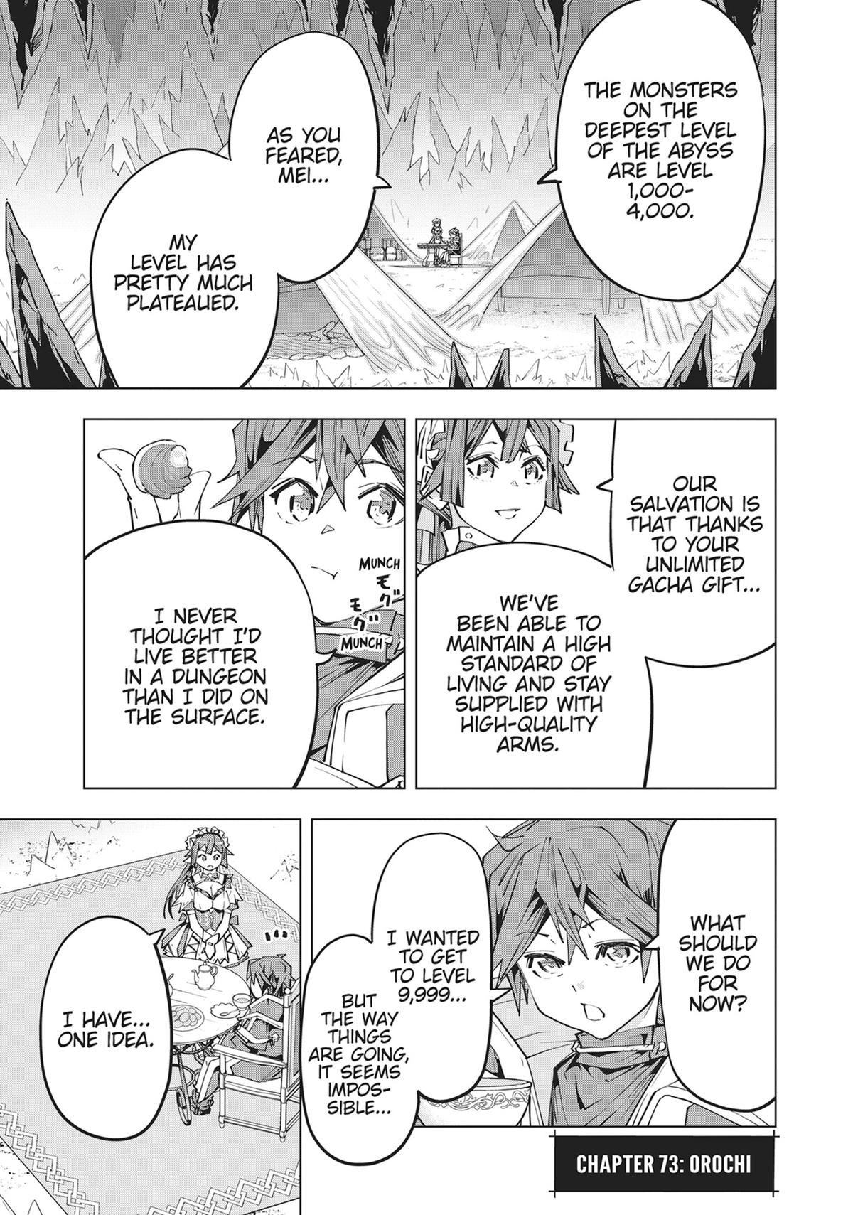 Backstabbed in a Backwater Dungeon – My Party Tried to Kill Me, But Thanks to an Infinite Gacha I Got LVL 9999 Friends and Am Out For Revenge Chapter 73 — page 1
