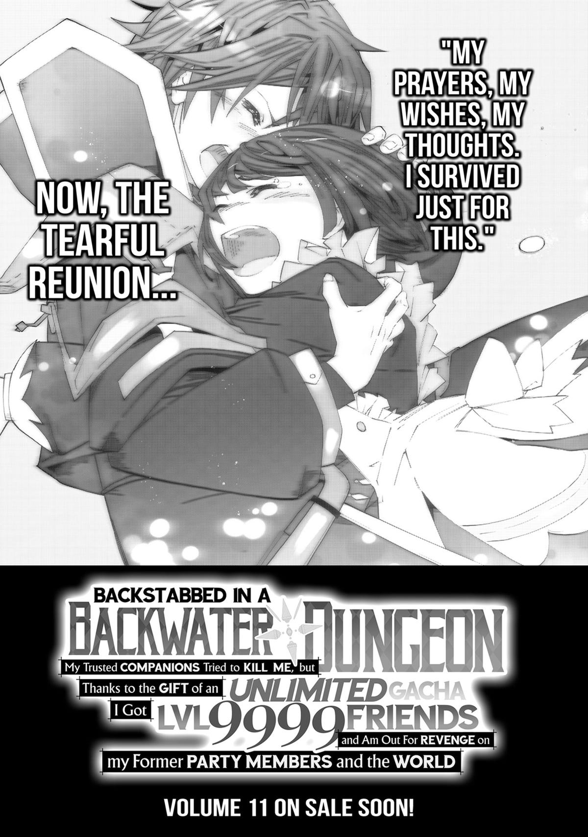 Backstabbed in a Backwater Dungeon – My Party Tried to Kill Me, But Thanks to an Infinite Gacha I Got LVL 9999 Friends and Am Out For Revenge Chapter 77 — page 25