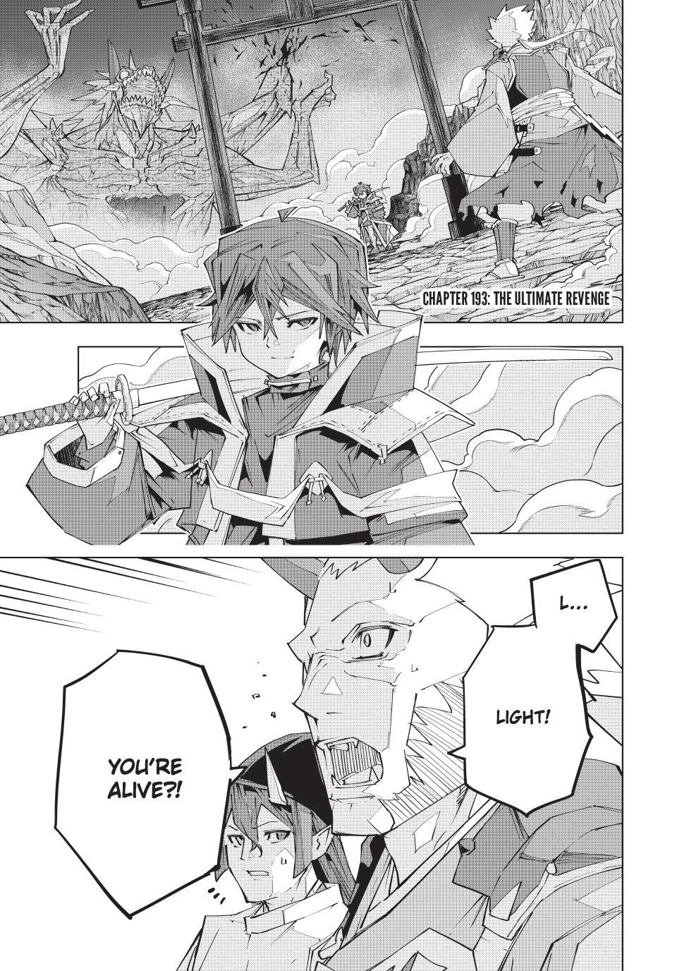 Backstabbed in a Backwater Dungeon – My Party Tried to Kill Me, But Thanks to an Infinite Gacha I Got LVL 9999 Friends and Am Out For Revenge Chapter 193 — page 1