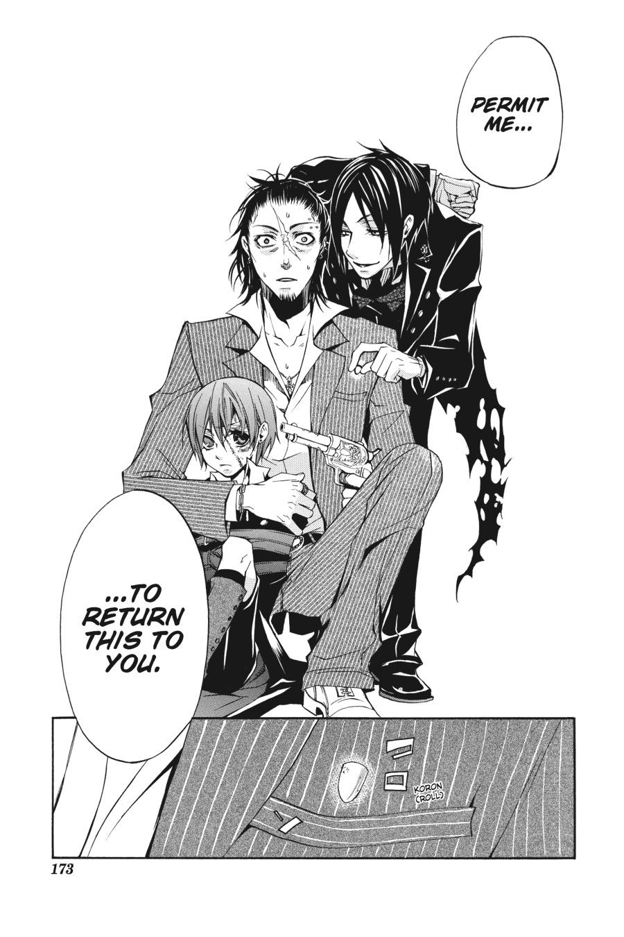 Black Butler Chapter 4 — page 36