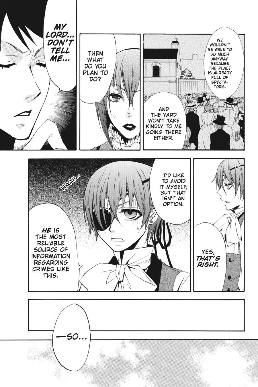 Black Butler Chapter 6 — page 12