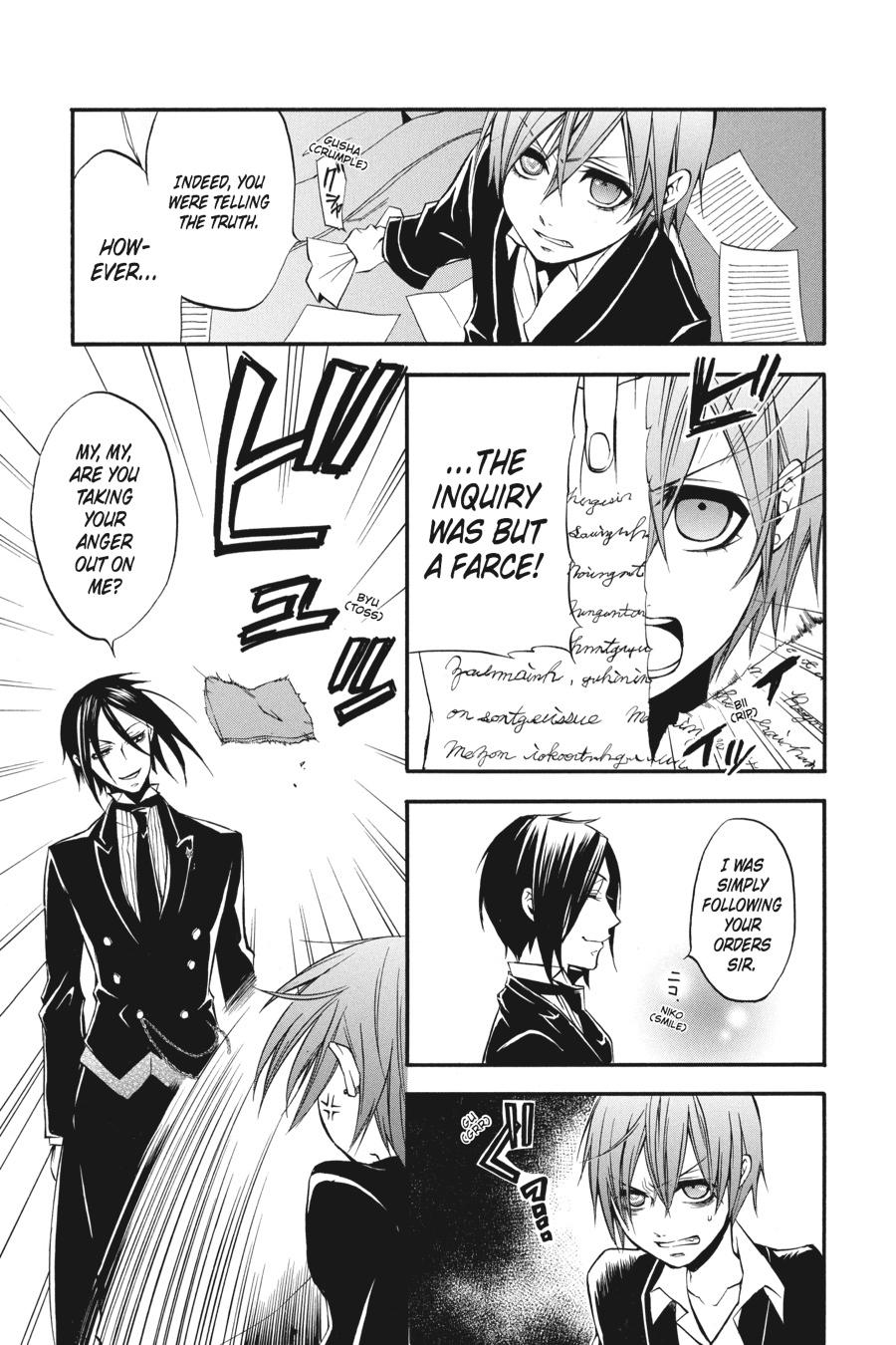 Black Butler Chapter 9 — page 7