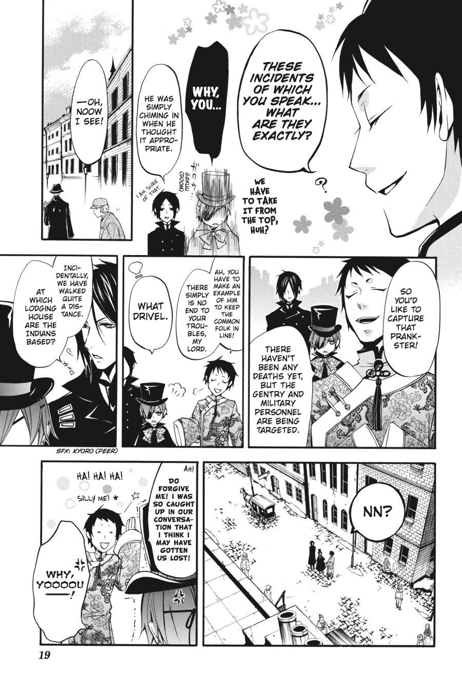 Black Butler Chapter 15 — page 20