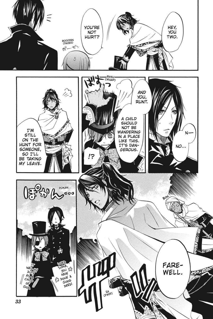 Black Butler Chapter 15 — page 34