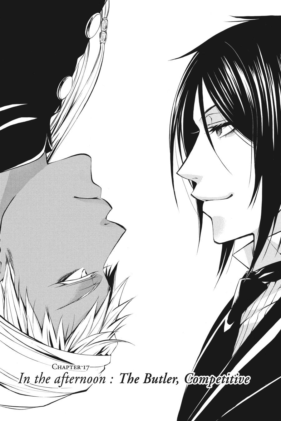 Black Butler Chapter 17 — page 1