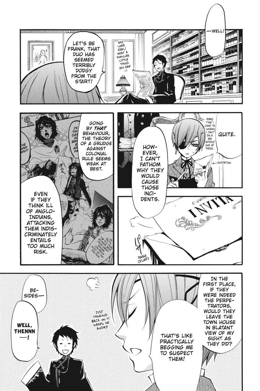 Black Butler Chapter 18 — page 4