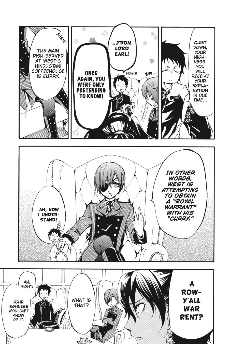 Black Butler Chapter 19 — page 21