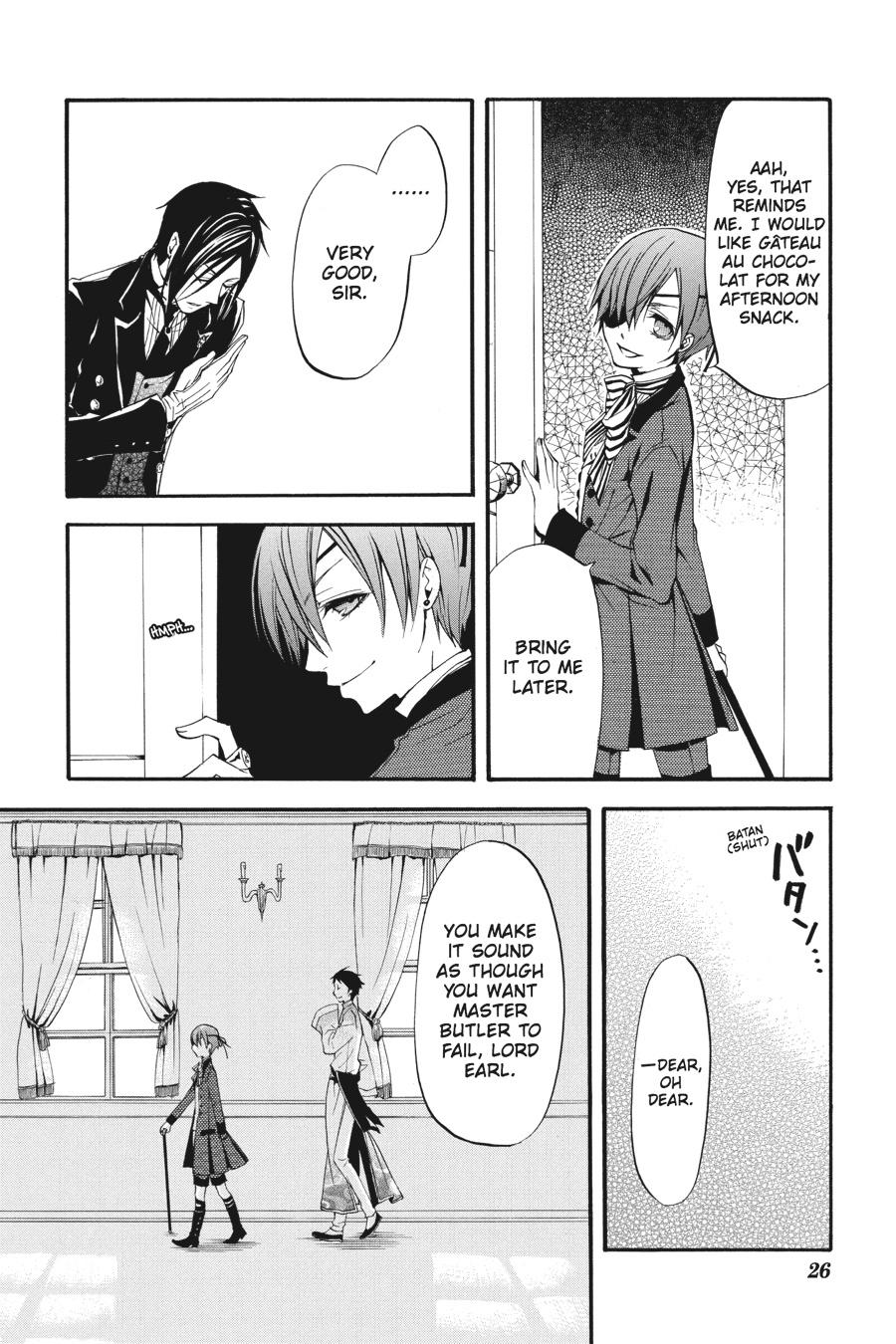 Black Butler Chapter 20 — page 27