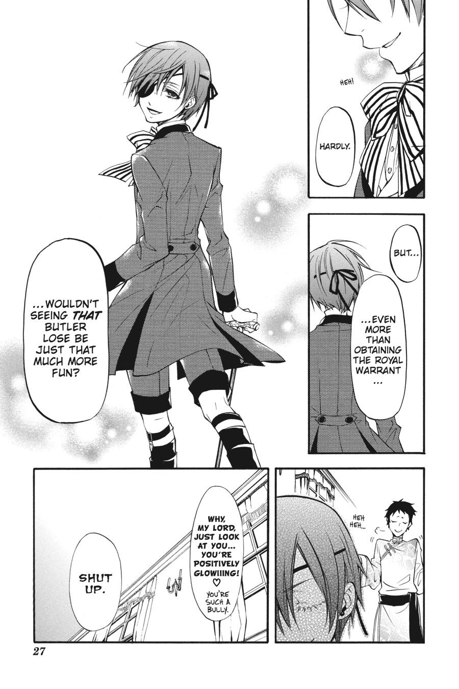 Black Butler Chapter 20 — page 28