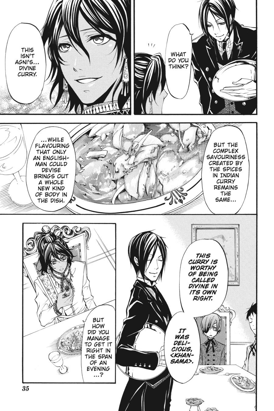 Black Butler Chapter 20 — page 35