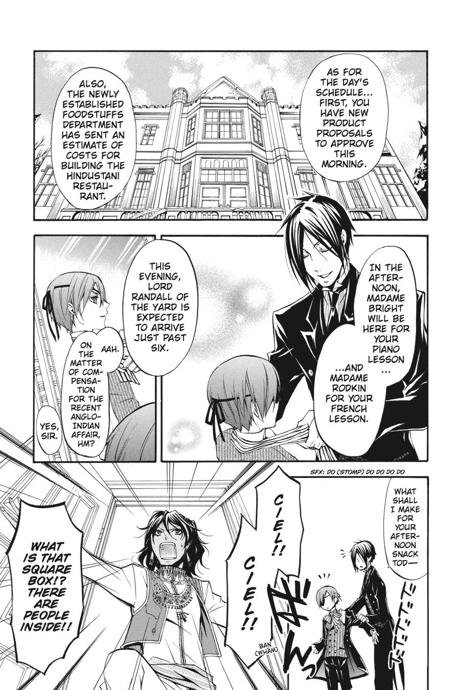 Black Butler Chapter 23 — page 3