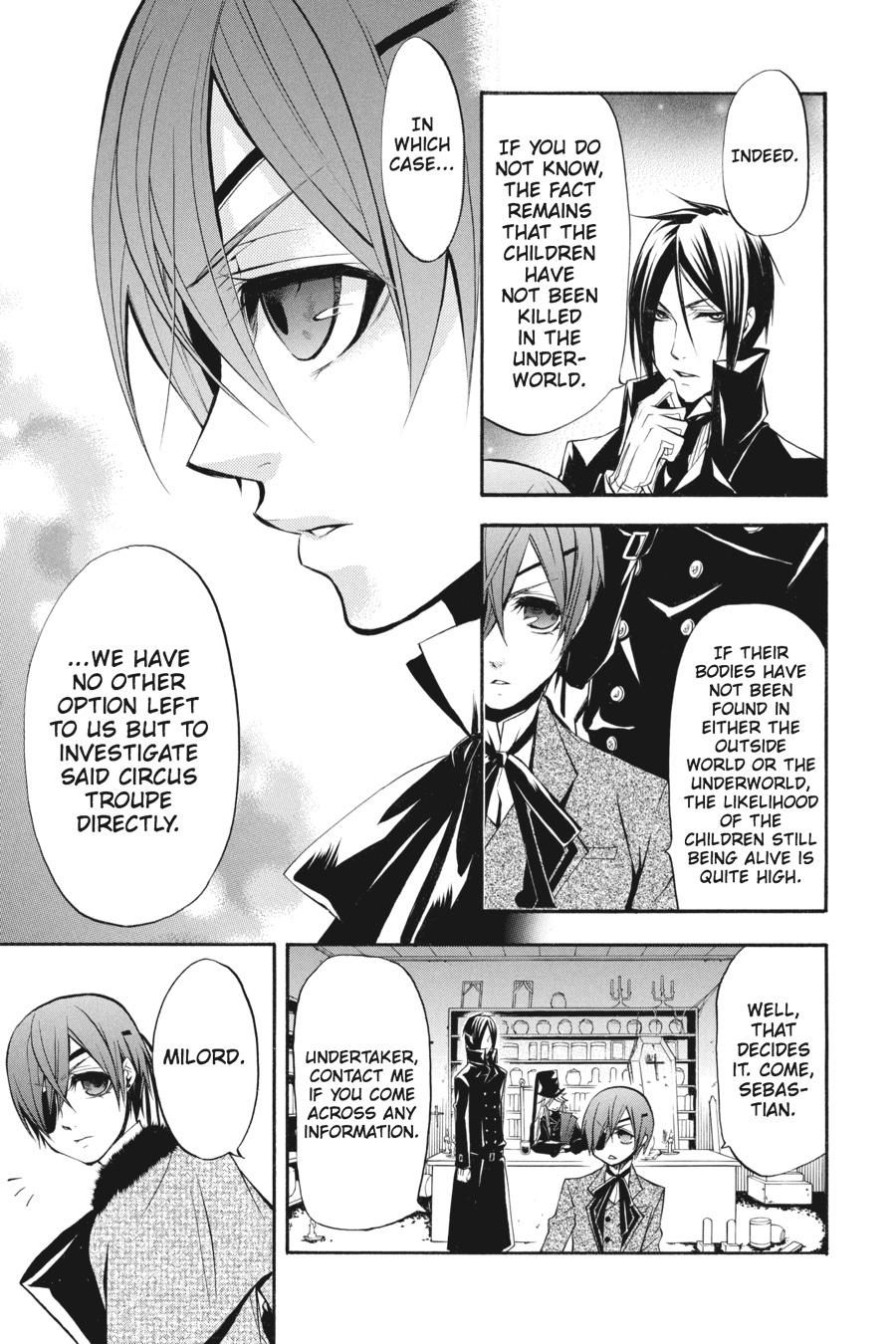 Black Butler Chapter 24 — page 20