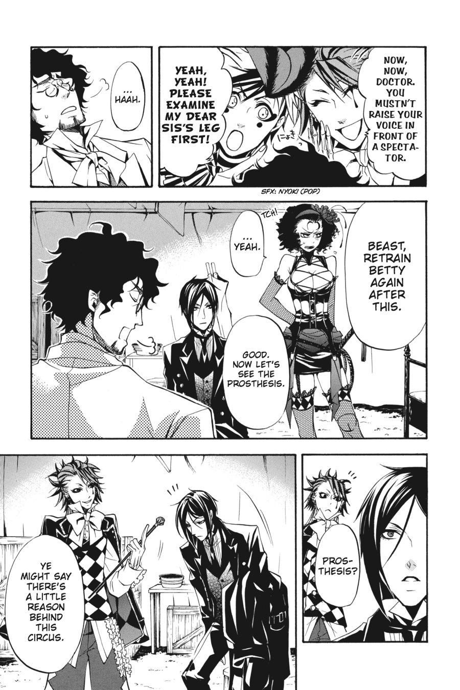Black Butler Chapter 25 — page 9