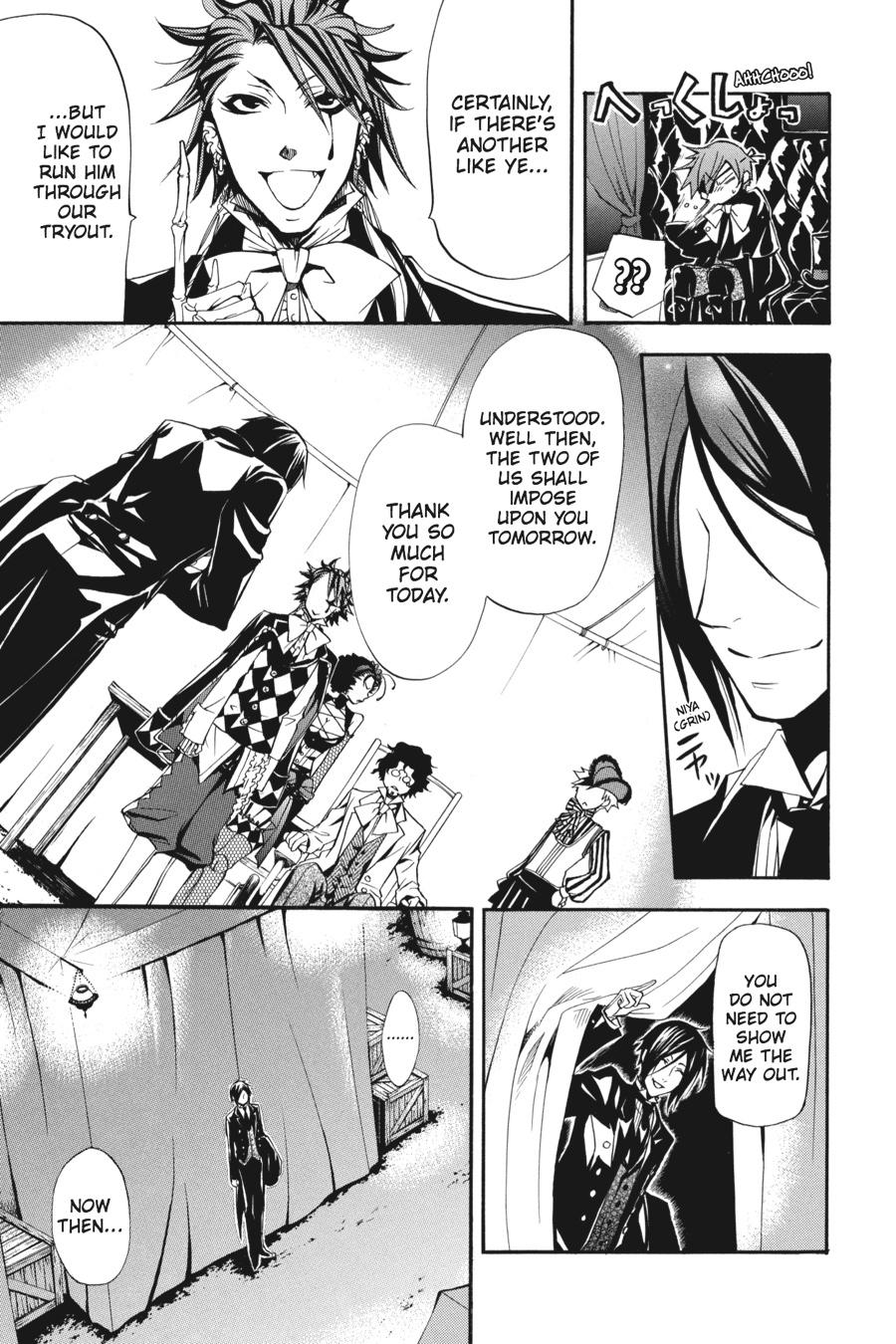 Black Butler Chapter 25 — page 21