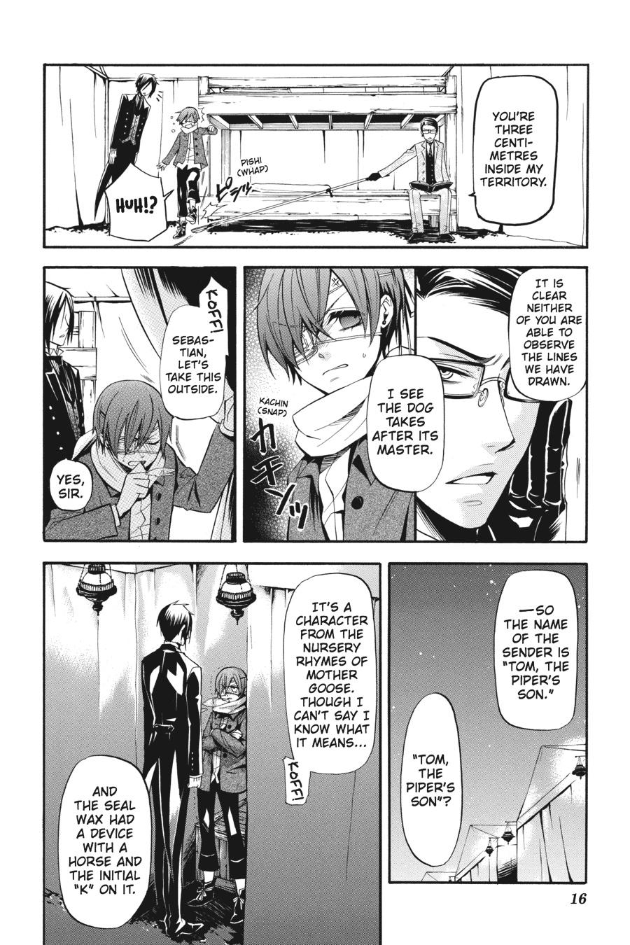 Black Butler Chapter 28 — page 17