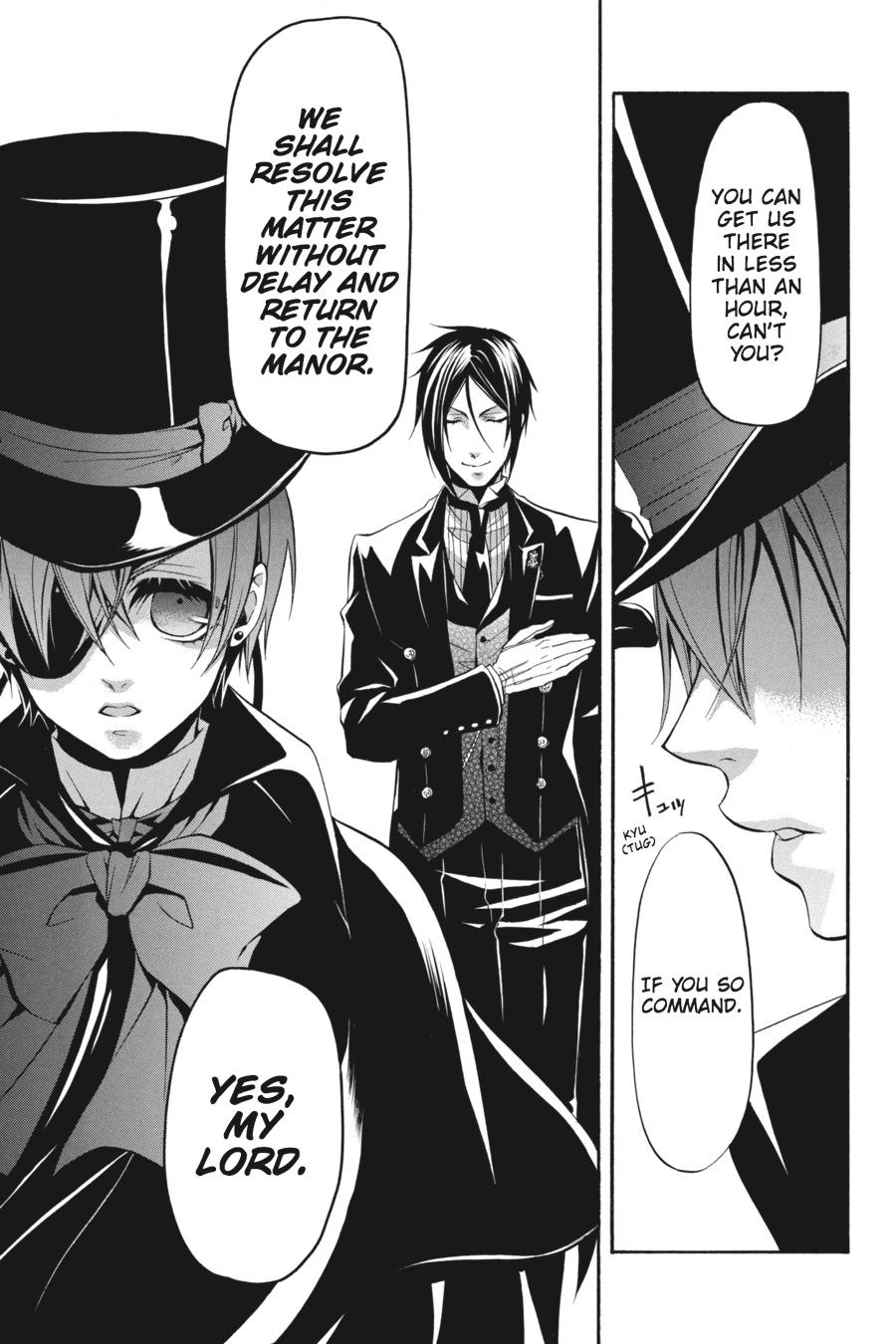 Black Butler Chapter 30 — page 23