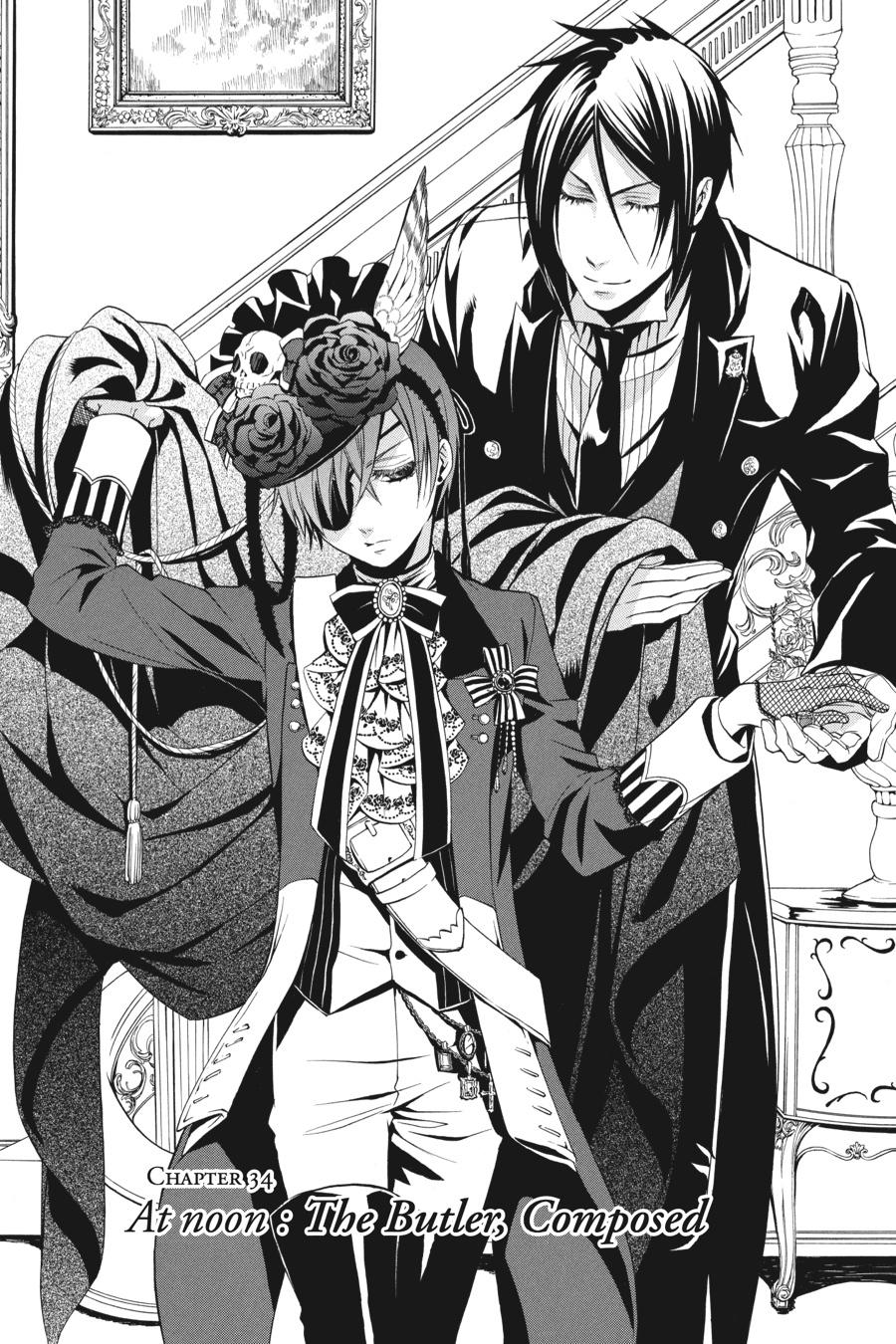 Black Butler Chapter 34 — page 1