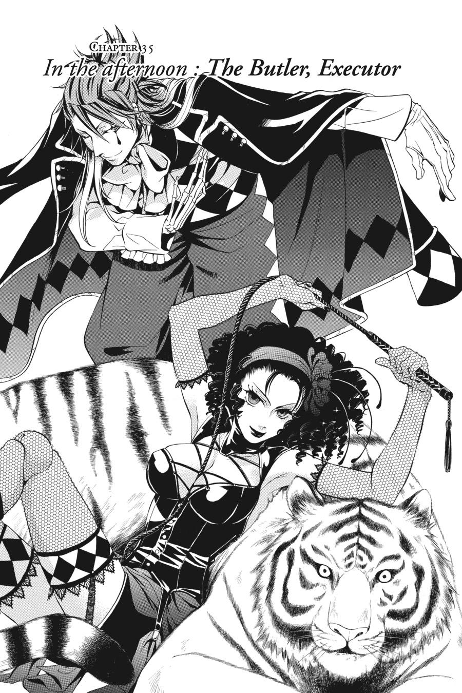 Black Butler Chapter 35 — page 1