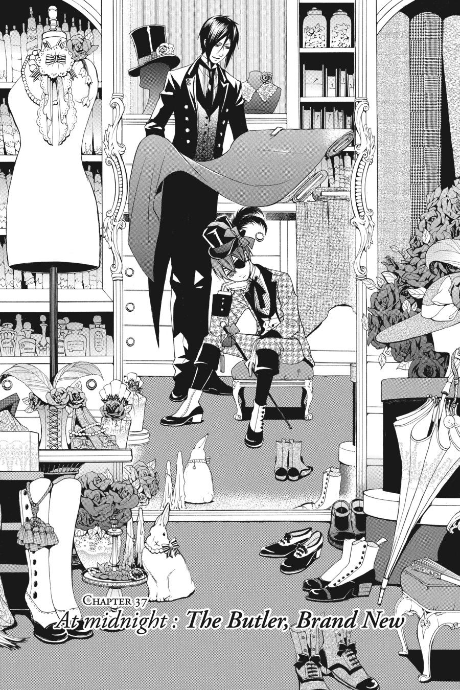 Black Butler Chapter 37 — page 1