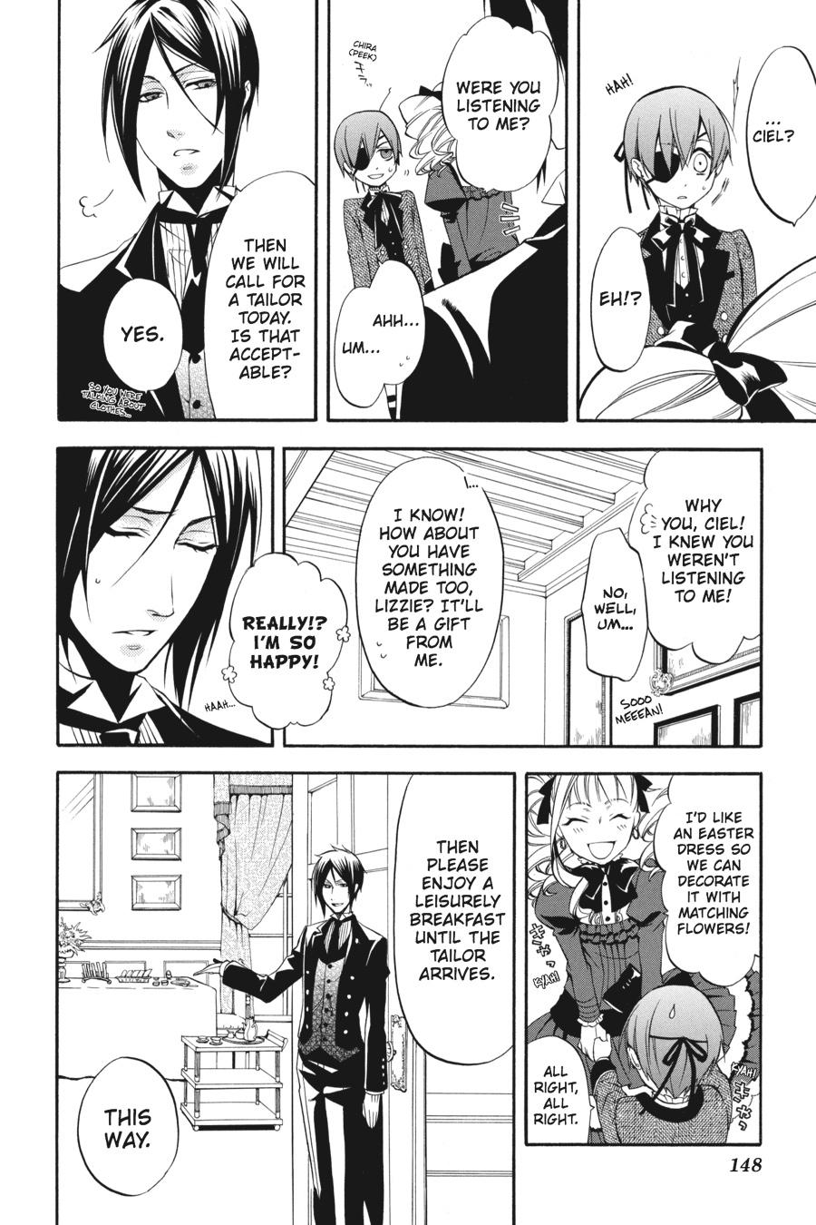 Black Butler Chapter 37 — page 6