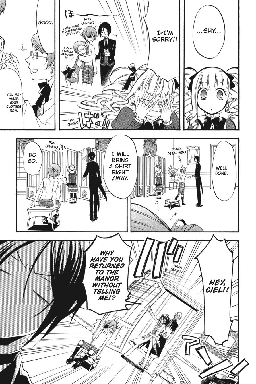 Black Butler Chapter 37 — page 27