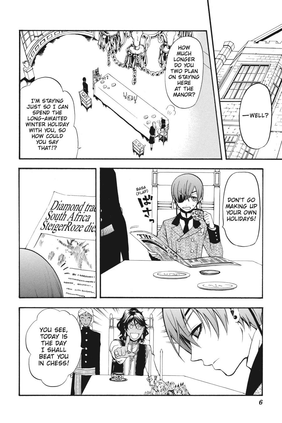 Black Butler Chapter 38 — page 7