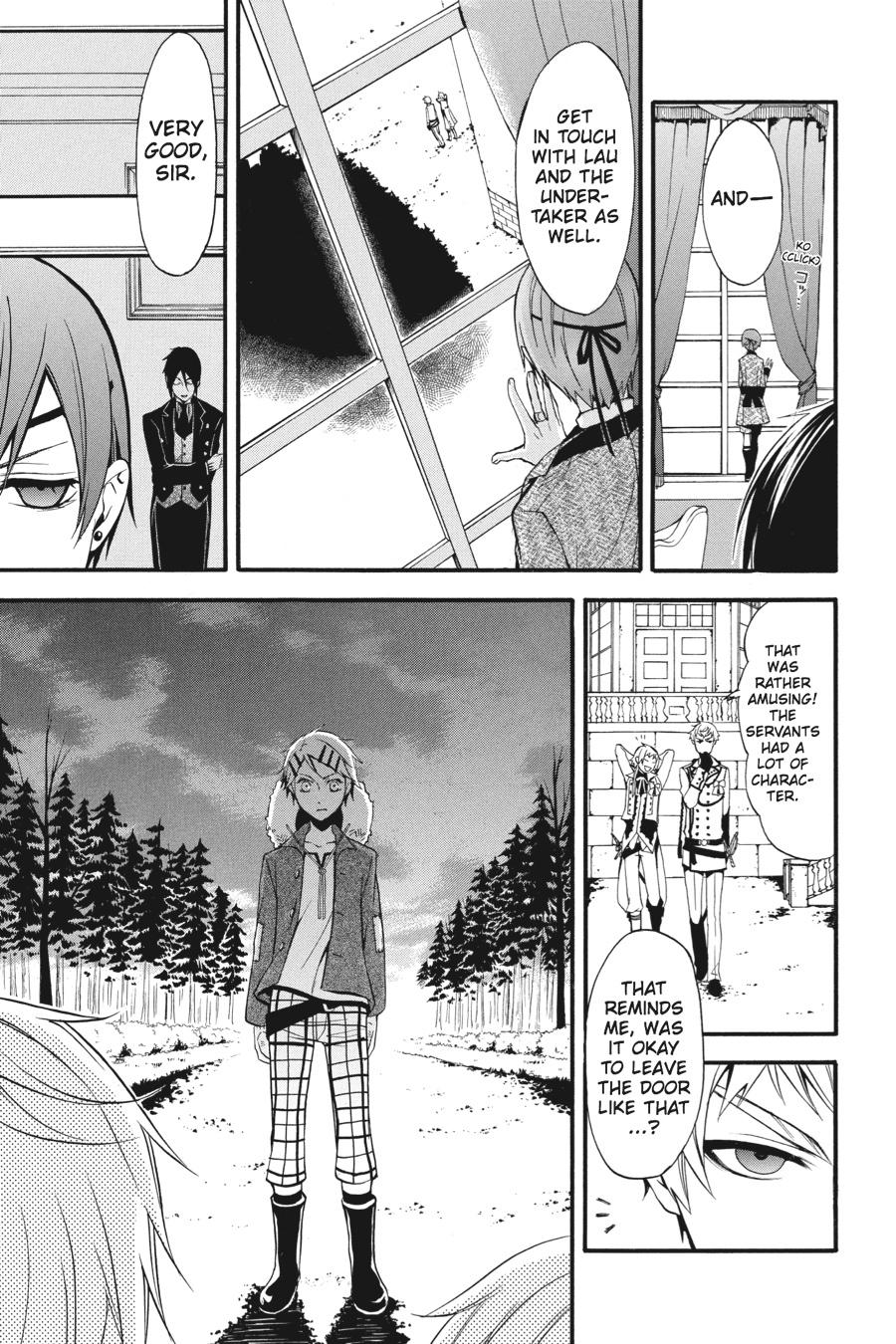 Black Butler Chapter 38 — page 23