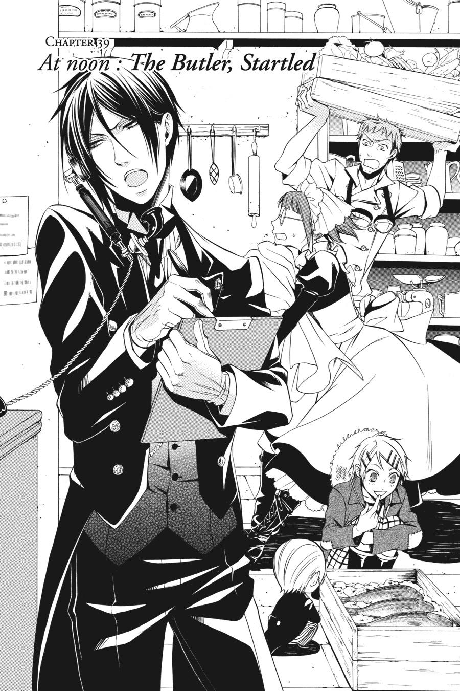 Black Butler Chapter 39 — page 1