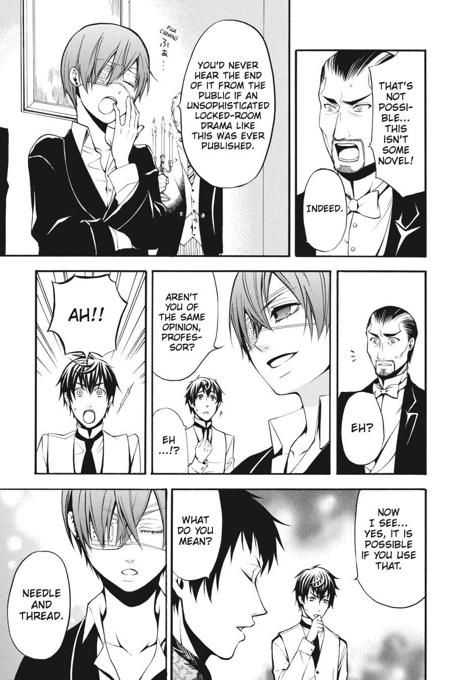 Black Butler Chapter 40 — page 11