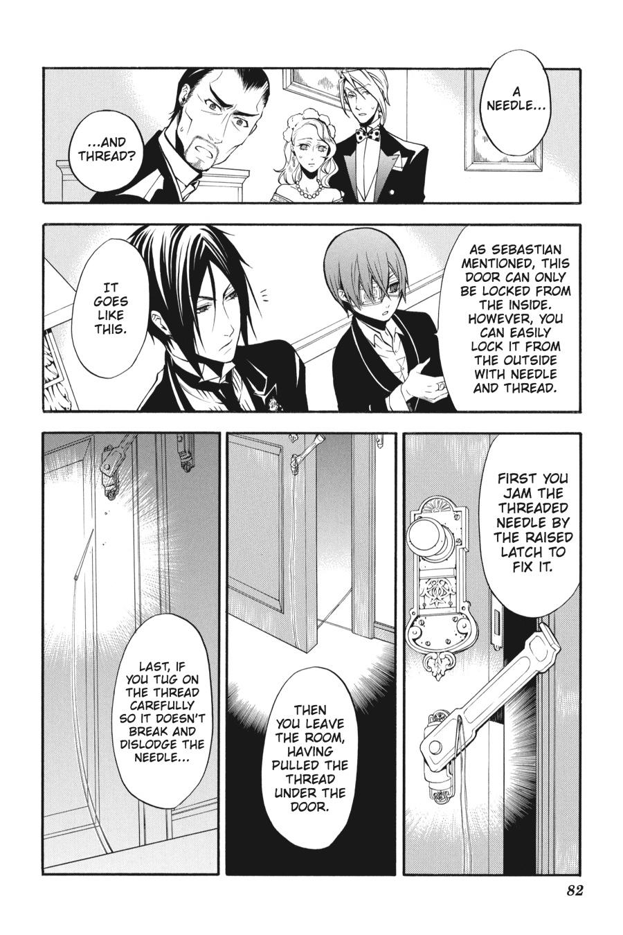 Black Butler Chapter 40 — page 12