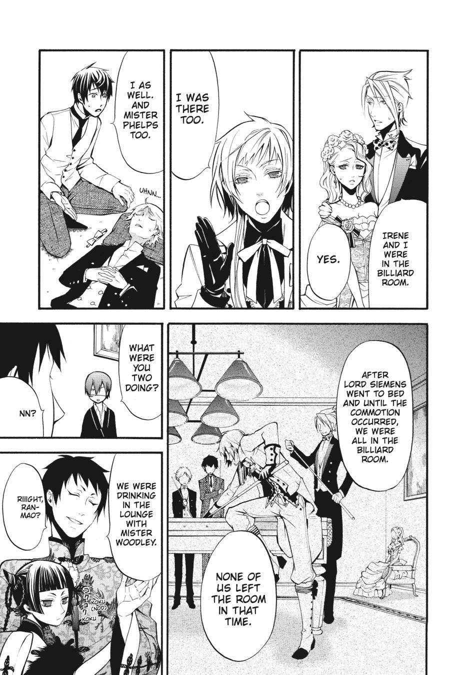 Black Butler Chapter 40 — page 15