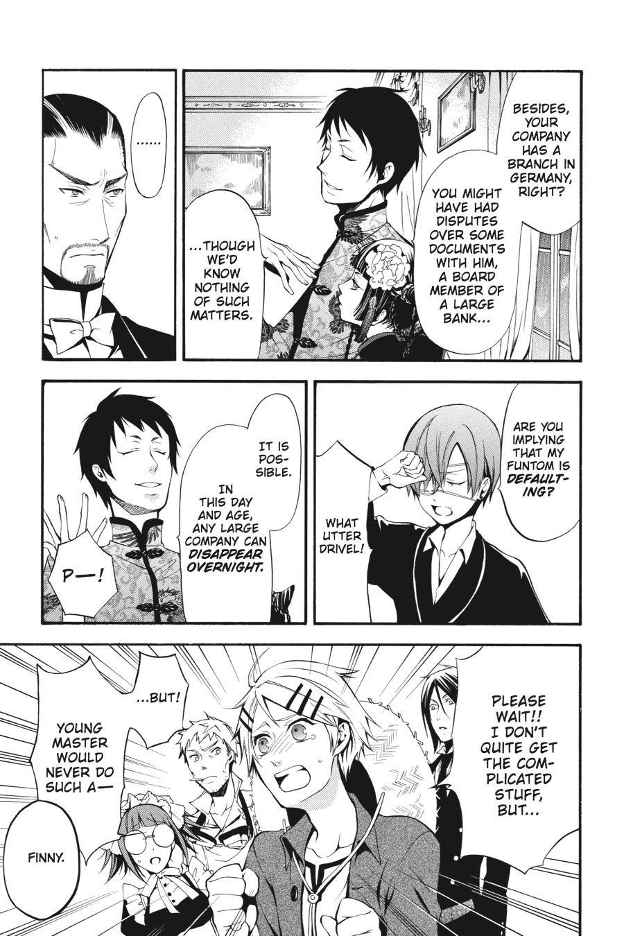 Black Butler Chapter 40 — page 19
